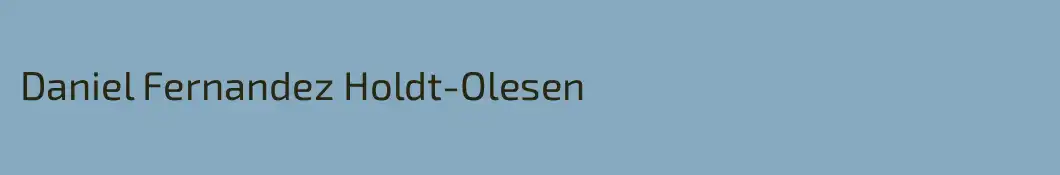 Daniel Fernandez Holdt-Olesen